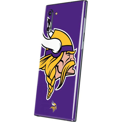 NFL Minnesota Vikings Large Logo Galaxy Note 10 Skin